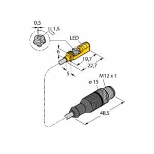 Turck BIM-UNTK-AP7X-0.3-RS4 - Turck Cylinder Position Sensor